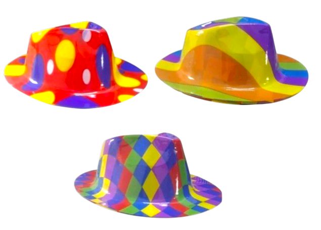 CHAPEU PLASTICO COWBOY COLOR